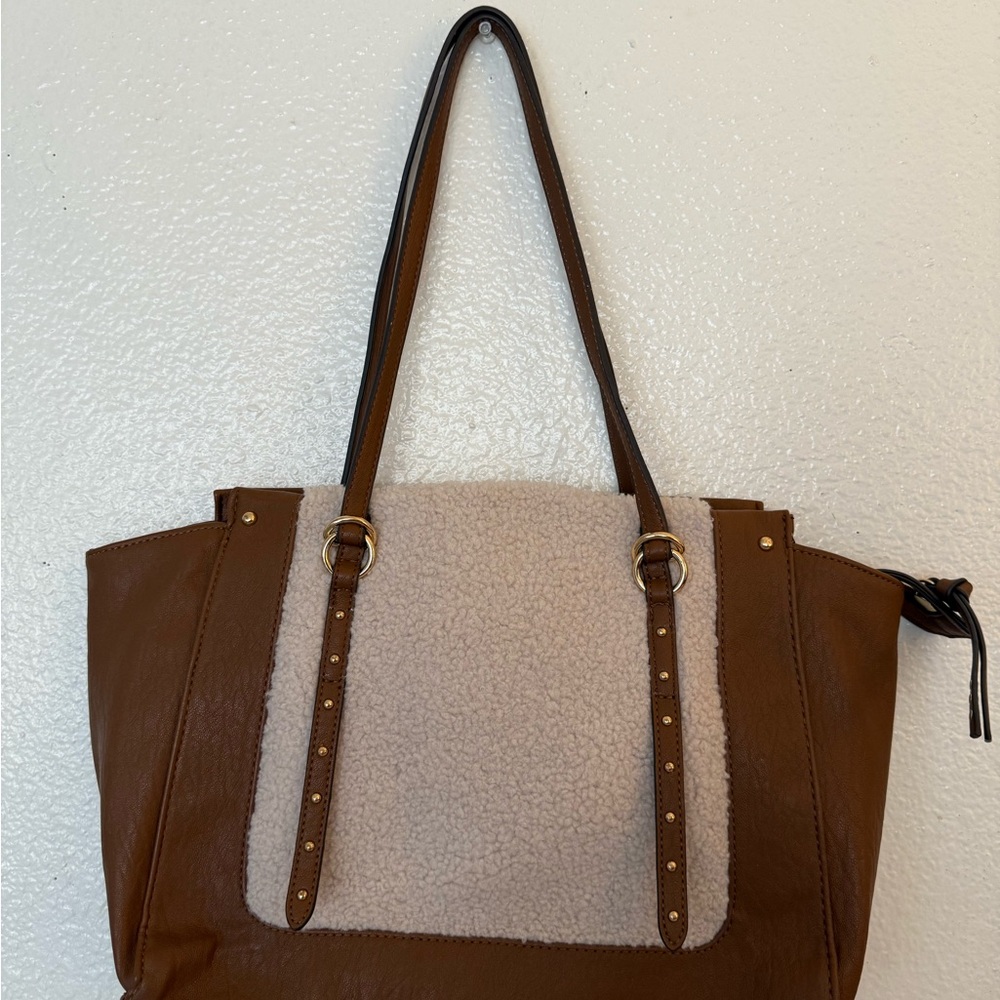Jessica London Brown and Cream Tote